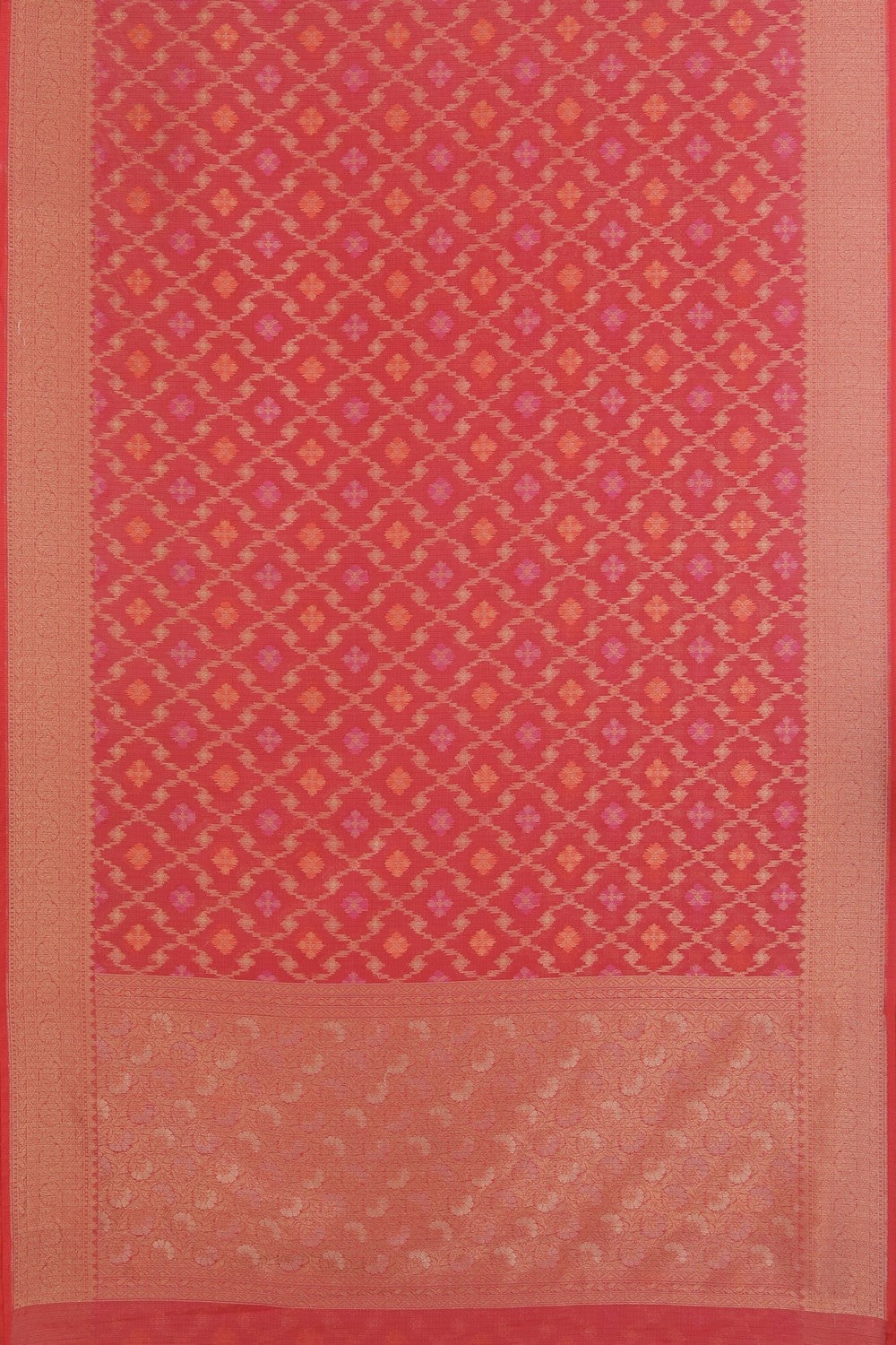 Image of Kora Silk Brocade Saree